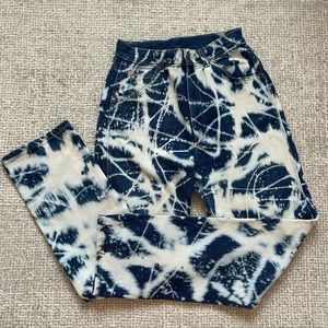 Bleach dyed LEE jeans